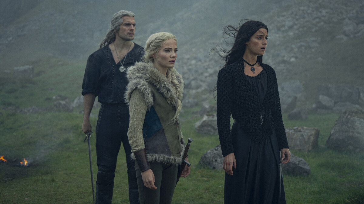 The Witcher: Geralt, Ciri and Yennefer In Season 3.