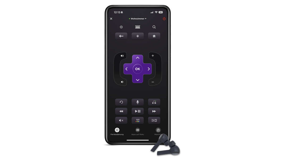 Avec la fonction "Écoute privée" L'application Roku vous permet de diffuser le son de votre téléviseur via les écouteurs connectés à votre téléphone.