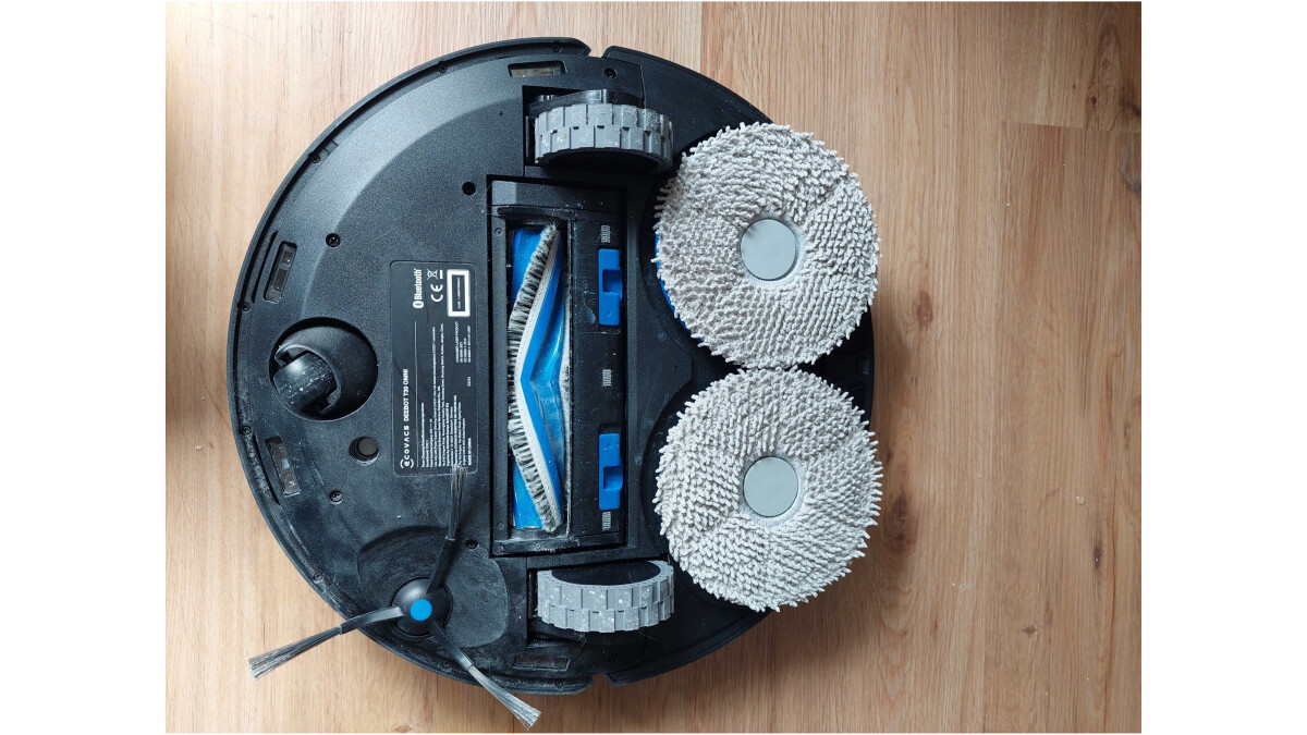 ECOVACS T30 Wischmopp Ersatz - Halterung + 6 Pads Für Saugroboter