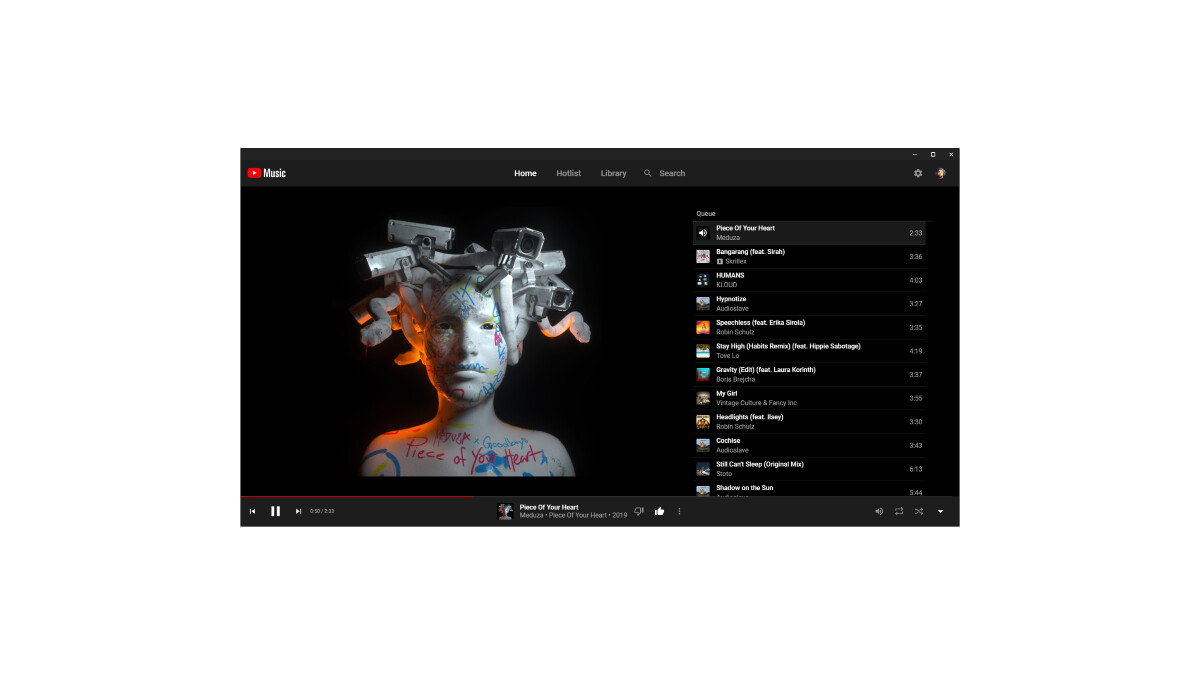youtube music app download pc