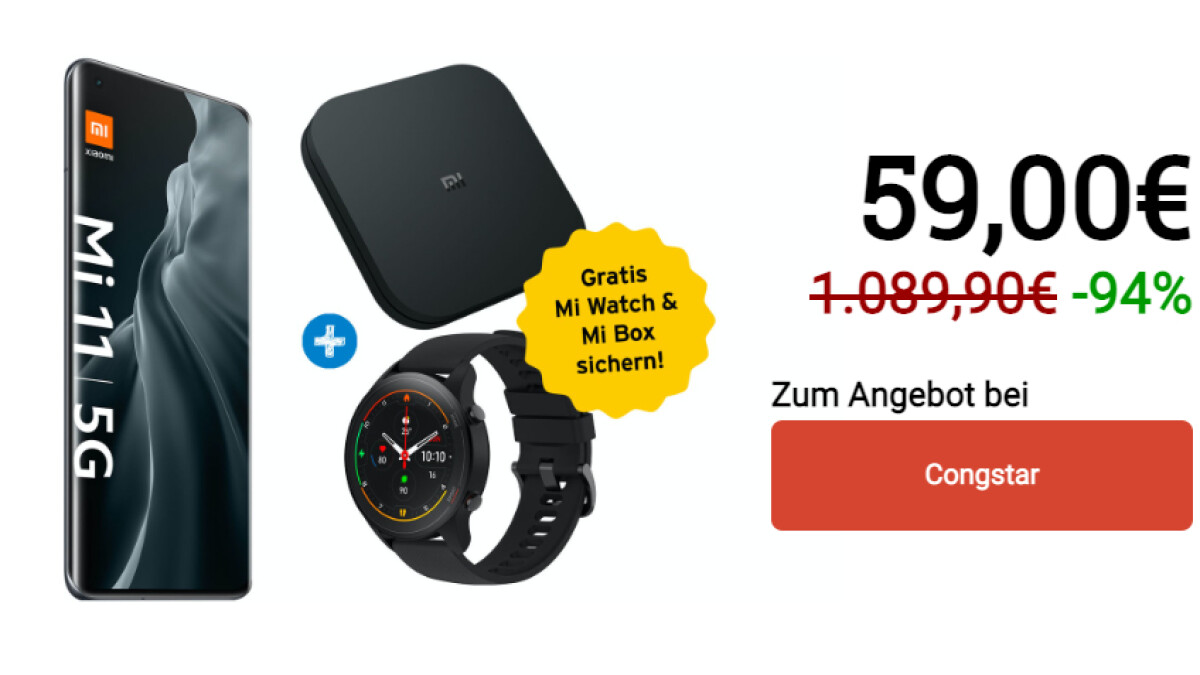 Xiaomi Mi 11 Kaufen Ab 59 Euro Bei Congstar Inklusive Gratis Zubehor Netzwelt