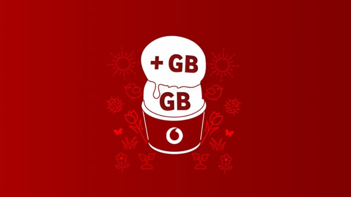 Vodafone a lancé une campagne pour mai et juin dans laquelle vous, en tant que nouveau client, pouvez sécuriser deux fois le volume de données pendant six mois.
