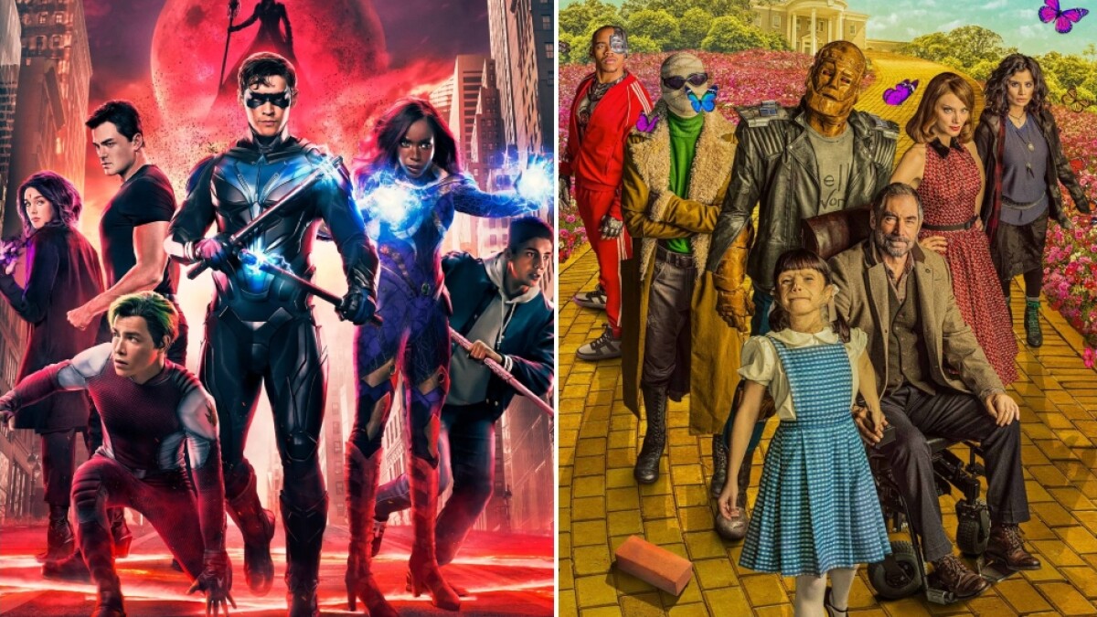We must of "Doom Patrol" and "Titans" say goodbye