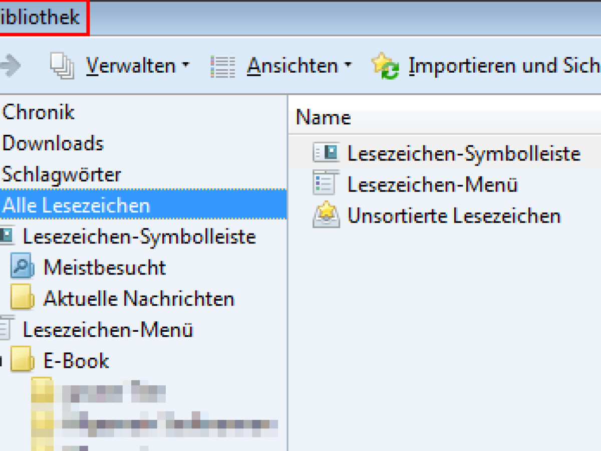 Mozilla Firefox Lesezeichen sortieren, ordnen und bearbeiten NETZWELT