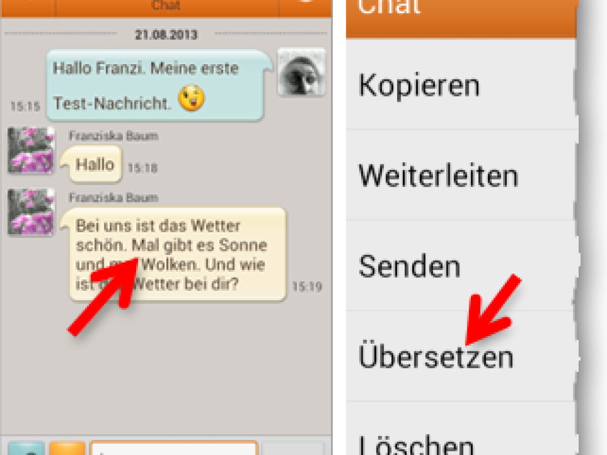 ChatON: 1:1 Übersetzung des Chats in zahlreiche Sprachen | NETZWELT