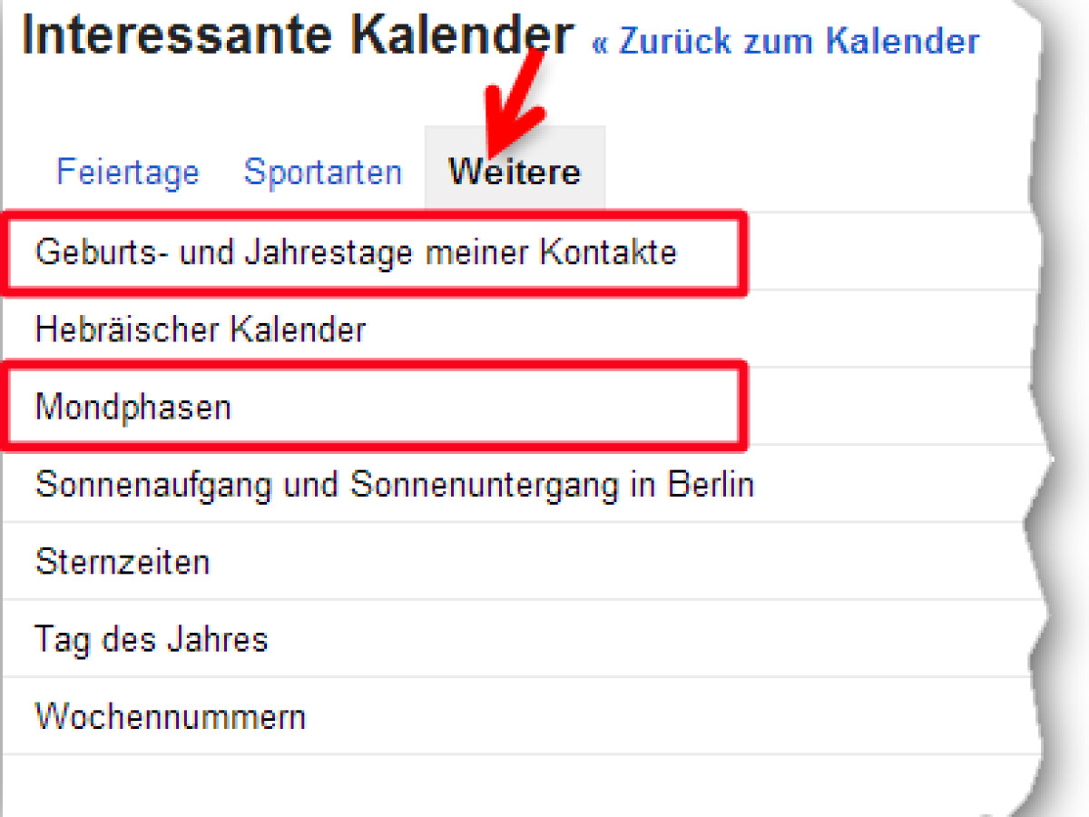 Google Kalender: Feiertage importieren und anzeigen lassen | NETZWELT