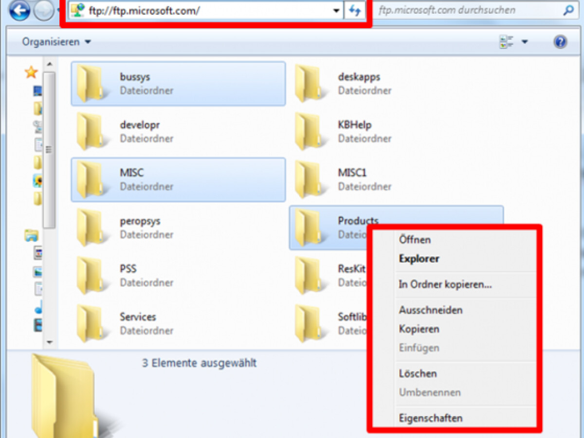 Ftp Server Clients Und Online Tools Dateien Mit Dem Windows Explorer Kopieren Netzwelt