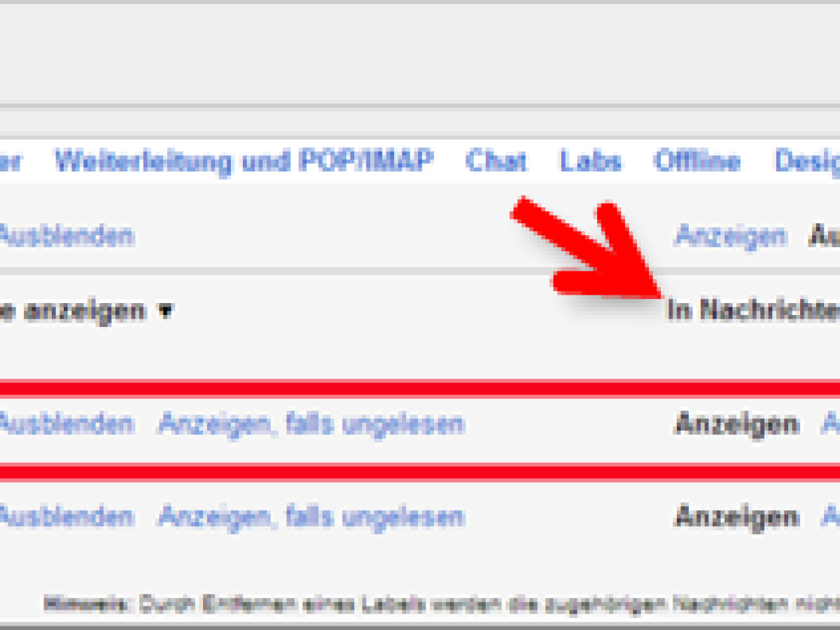 Google Mail Labels erstellen und bearbeiten NETZWELT