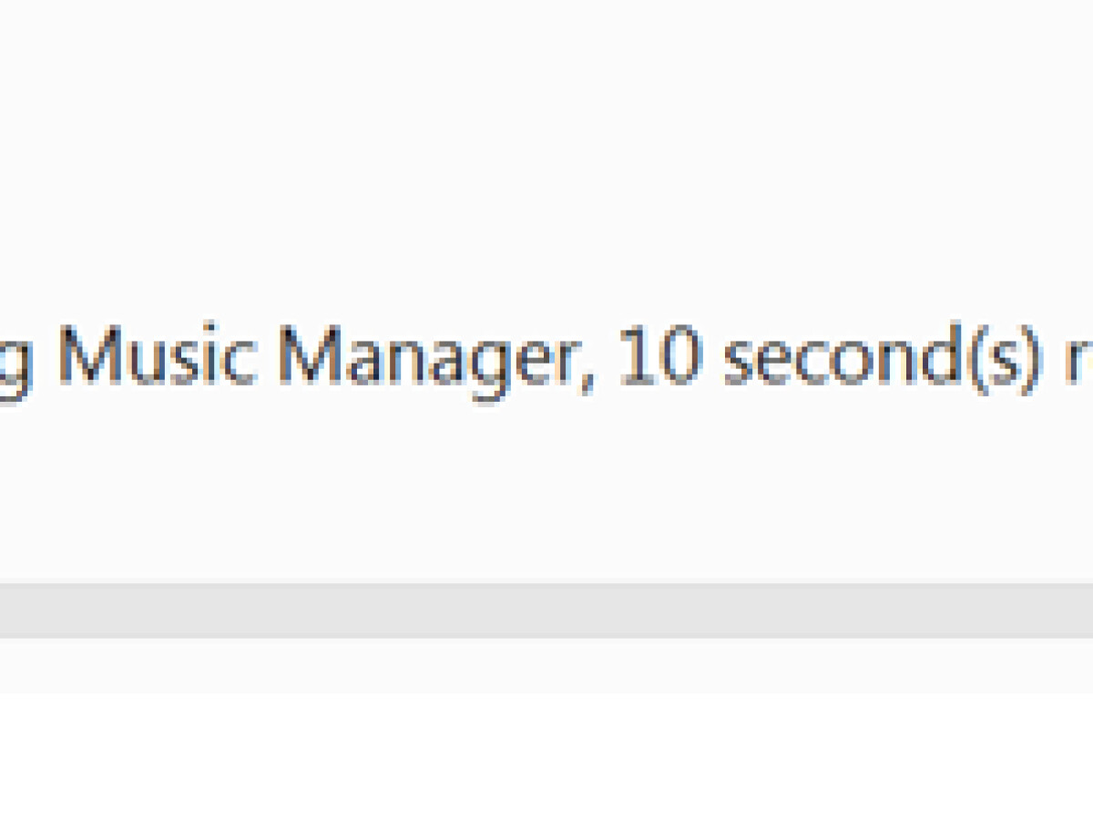 Installationsvorgang wird gestartet.