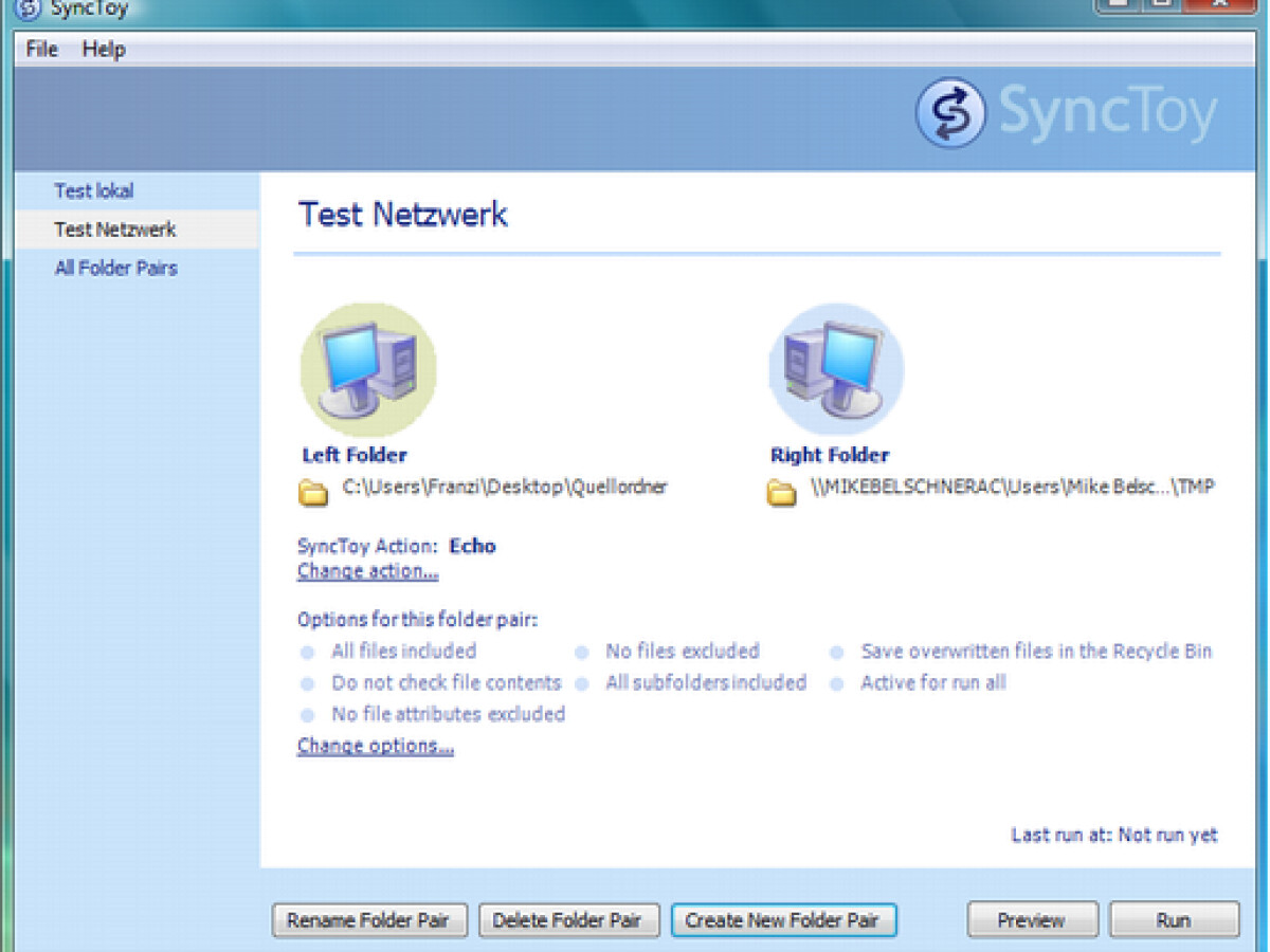 Backup & Datensicherung: FreeFileSync - Einfacher ...