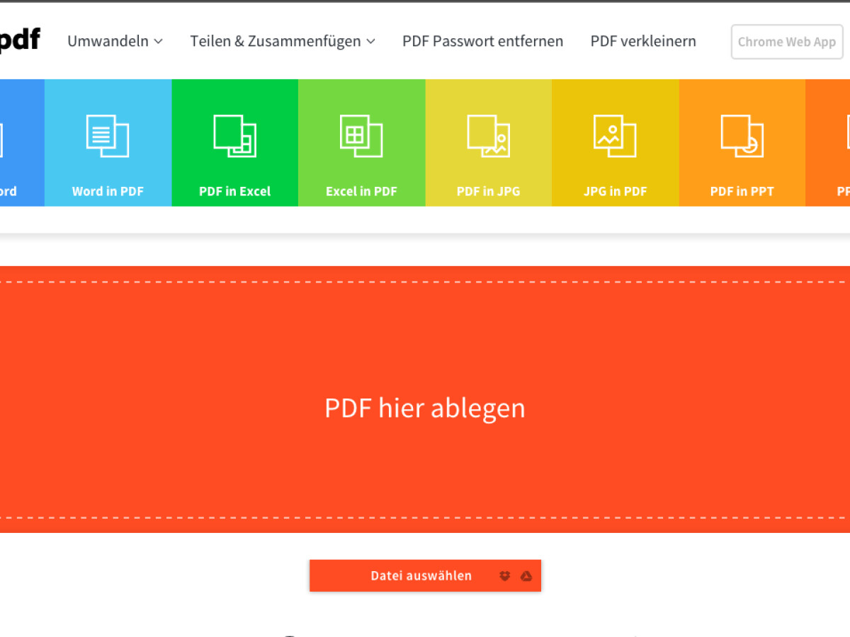 Smallpdf: Online-Werzeug für PDF-Datein | NETZWELT