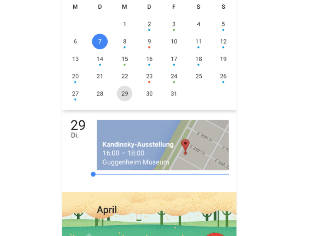 Calengoo Geburtstage