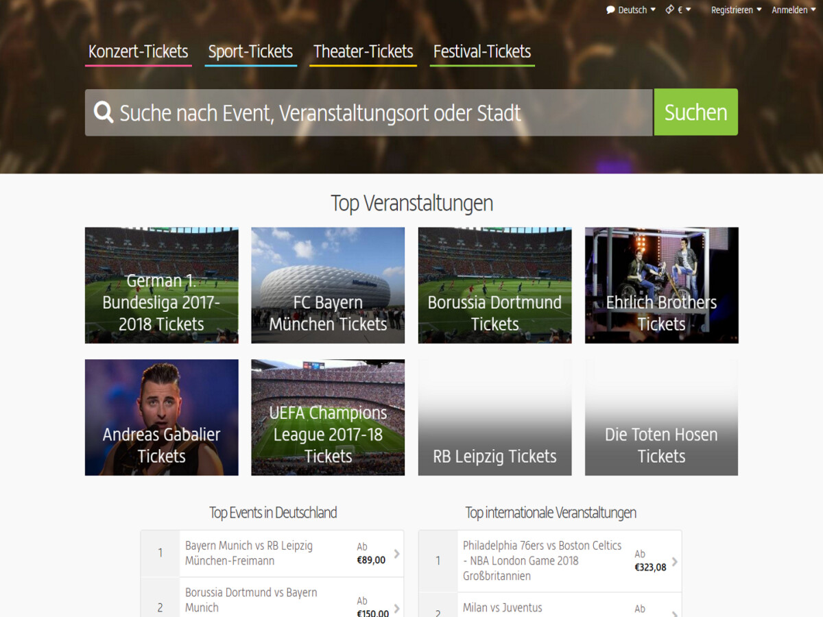 Erfahrungen Viagogo Erfahrungen Viagogo
