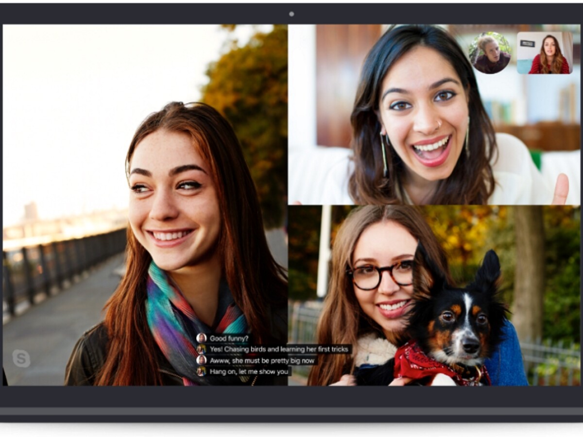 Microsoft has given Skype a new look.