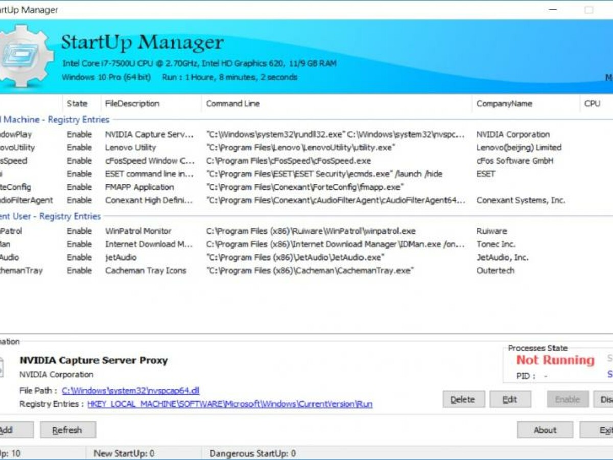 HiBit Startup Manager 2.6.20 instal the new version for windows