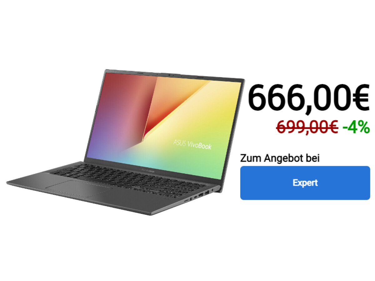 Asus VivoBook: Starkes Laptop-Angebot bei Expert | NETZWELT