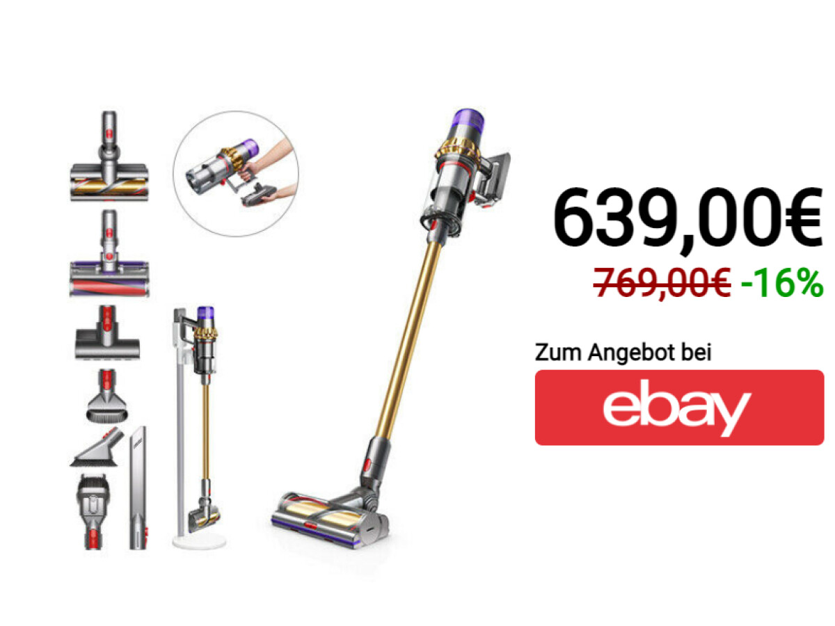 Dyson V11 Absolute Extra Pro Bei eBay über 100 Euro sparen NETZWELT