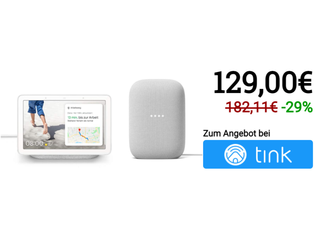 Google Nest Audio + Google Nest Hub