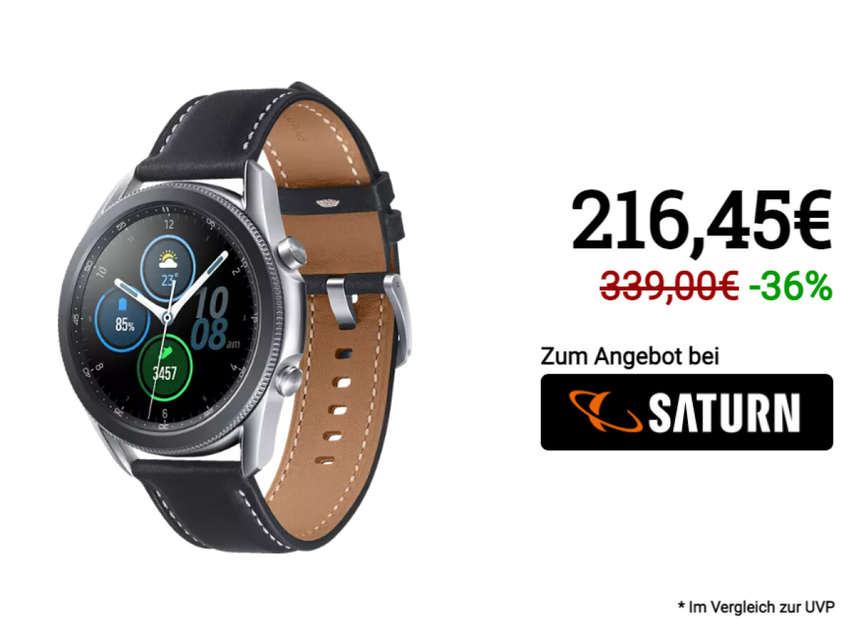 Часы Samsung Galaxy watch 3 41mm Silver
