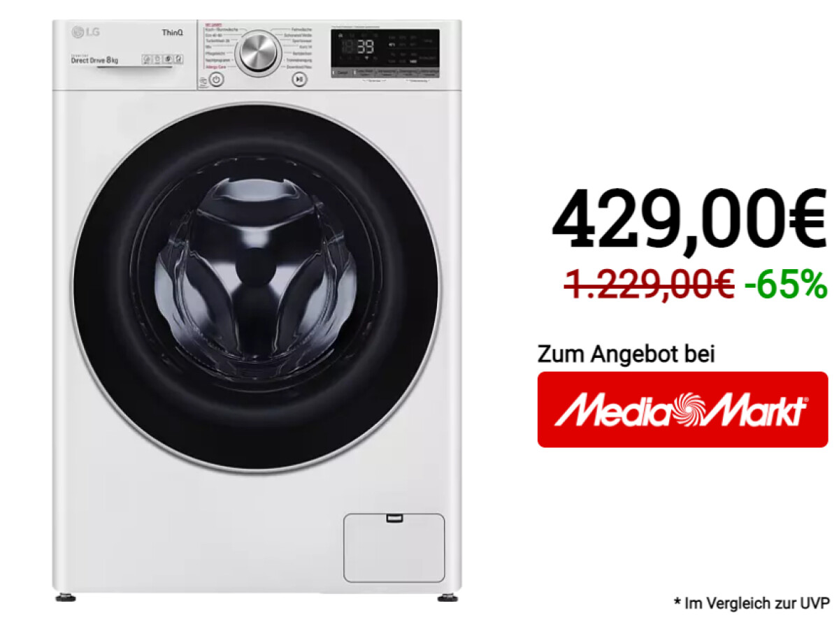 LGTurboWash™ 360° Die Waschmaschinen der Zukunft schon heute bei Media Markt kaufen NETZWELT