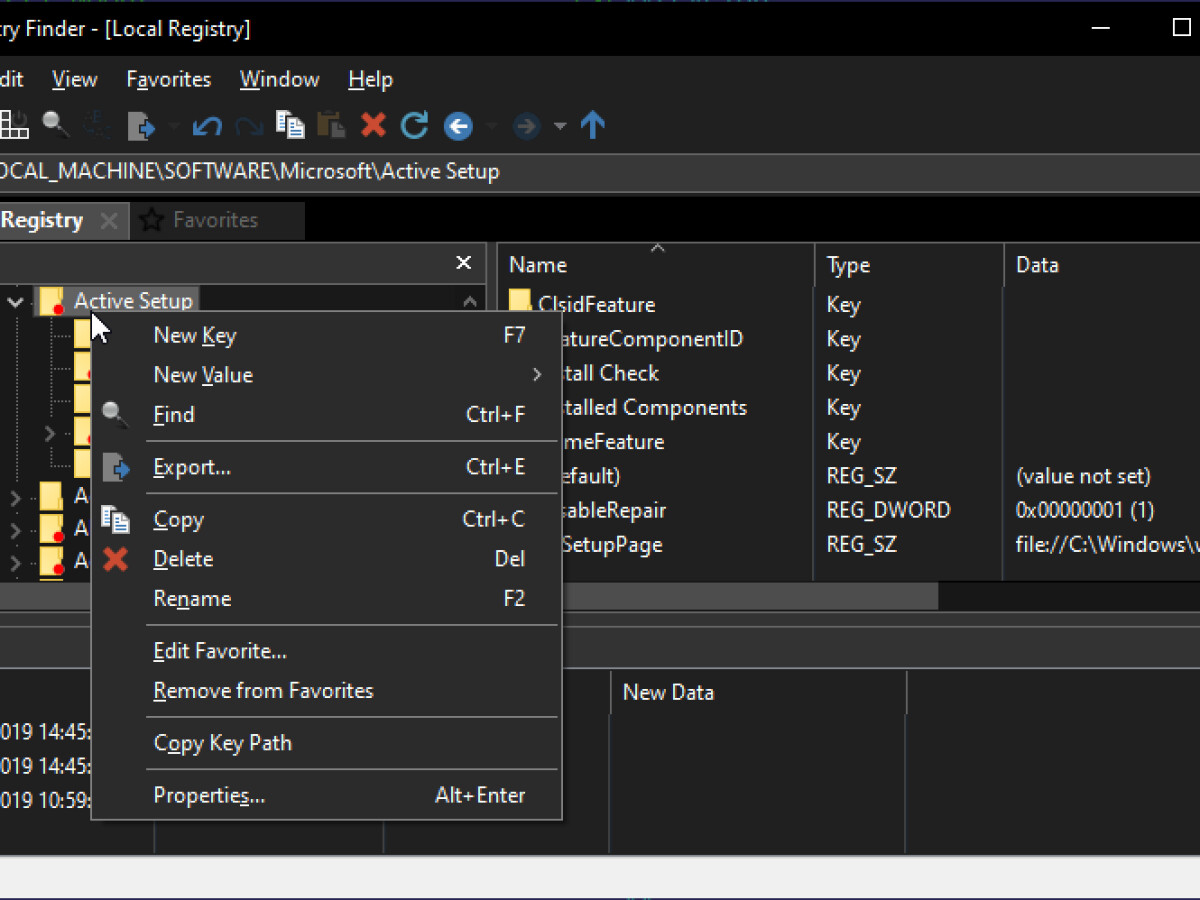 Registry Finder Download NETZWELT