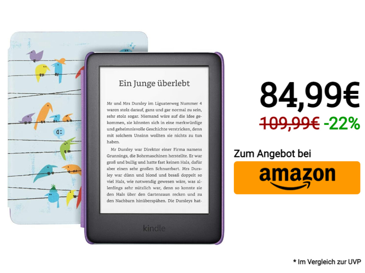 Amazon Kindle: E-Book-Reader kurzzeitig mit sattem Rabatt | NETZWELT
