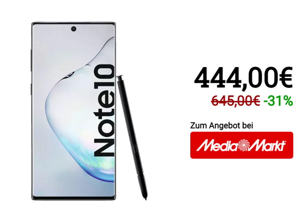 Samsung Galaxy Note 10 |  256 GB di memoria