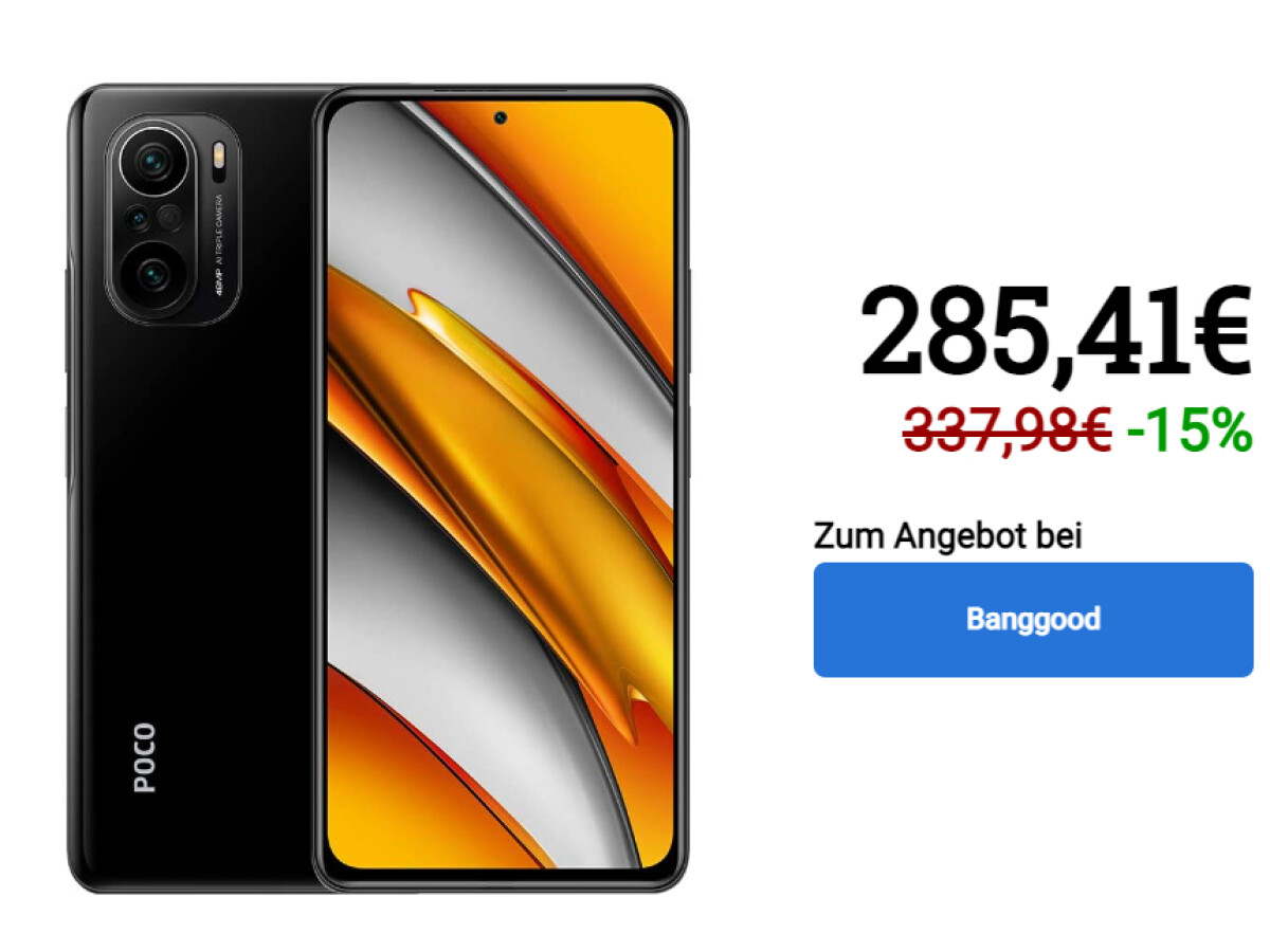 Poco F3 | 128 gigabytes of memory