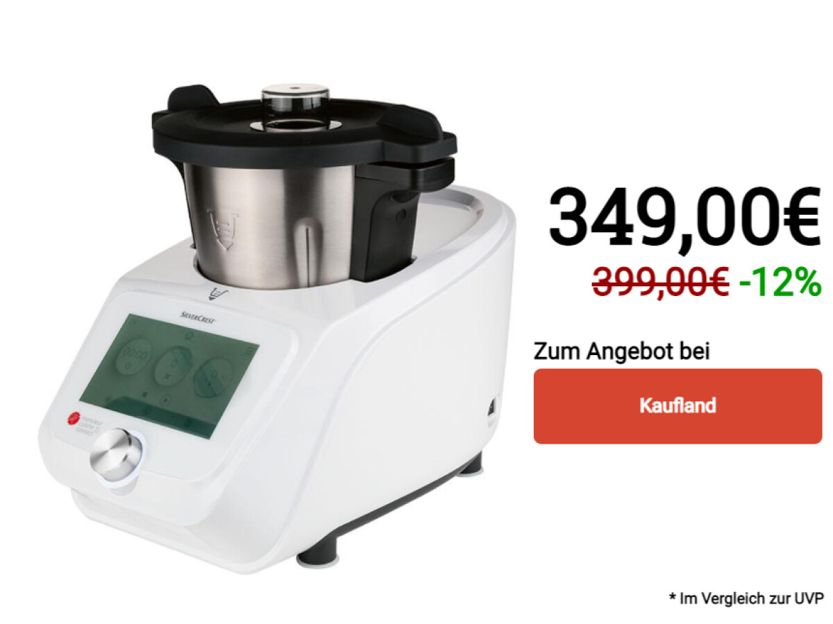Monsieur Cuisine Connect: Thermomix-Alternative bei Kaufland im Angebot