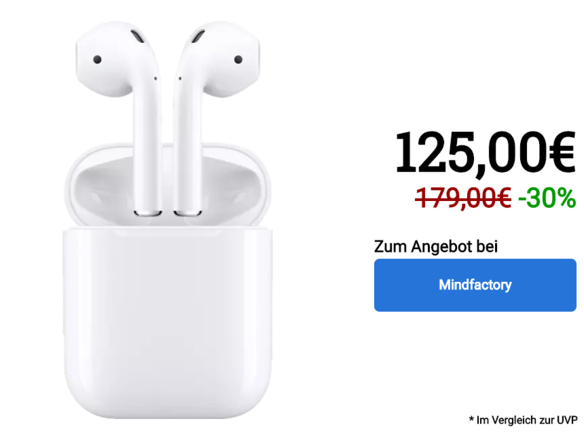 buy used apple airpods AirPods (Pro) im Preisverfall: Apple 