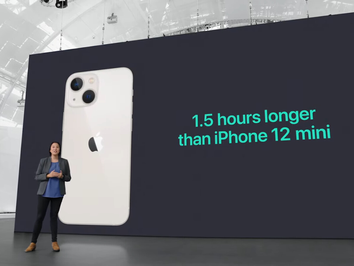 Apple verspricht für das iPhone 13 Mini eine längere Akkulaufzeit, dies müssen wir noch im Test überprüfen.