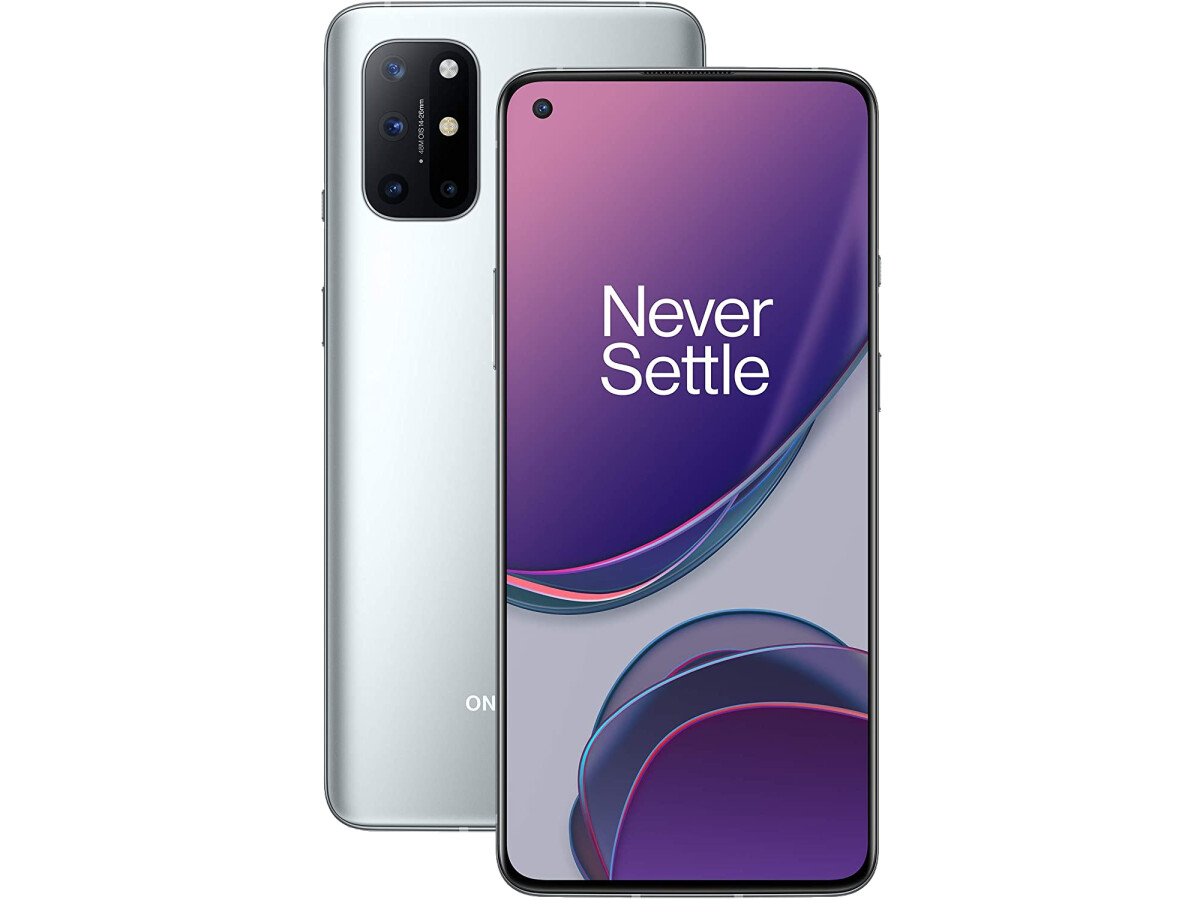 OnePlus 8T 5G, Lunar Silver, Qualcomm Snapdragon 865, 8GB RAM, 128GB