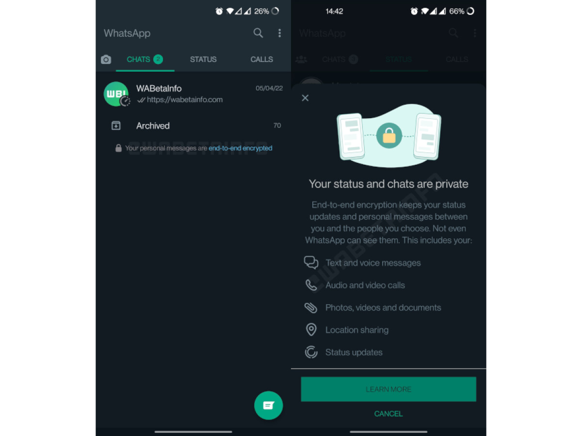 WhatsApp Dieses neue Feature verrät euch, ob eure Chats geschützt sind NETZWELT
