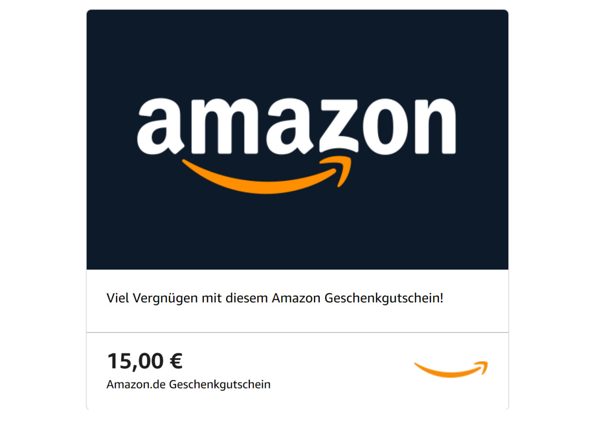 Vale Amazon de 15 euros