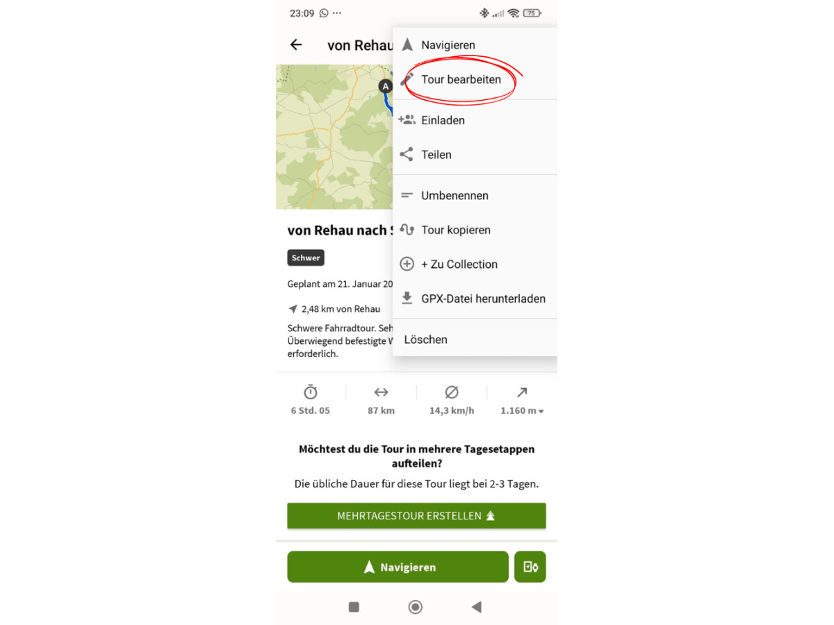 Komoot Geplante Touren Als Gemacht Markieren Komoot: Lassen sich mehrere Touren miteinander verbinden? | NETZWELT