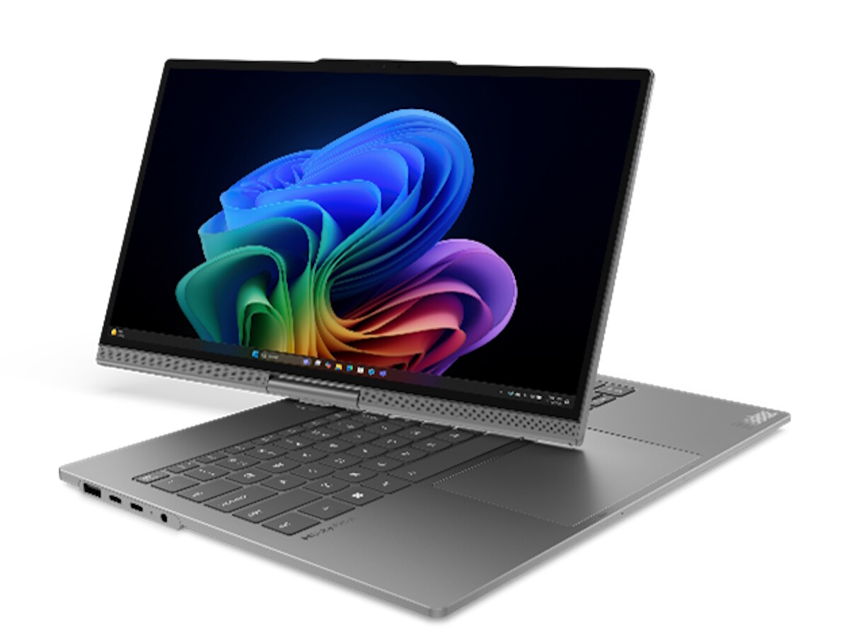 Lenovo ThinkBook Plus Gen 7 Auto Twist avec écran pivotant.