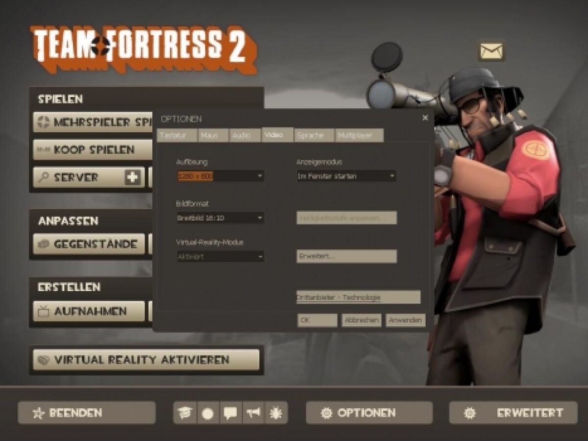 Team Fortress 2 Oculus Rift Test Im Kreuzfeuer Der Ubelkeit Netzwelt