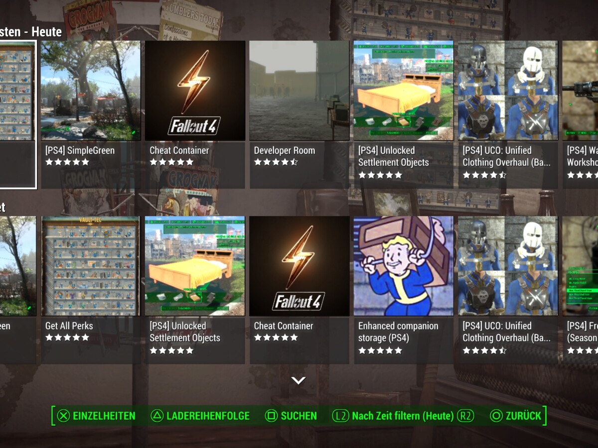 playstation 4 fallout 4 mods