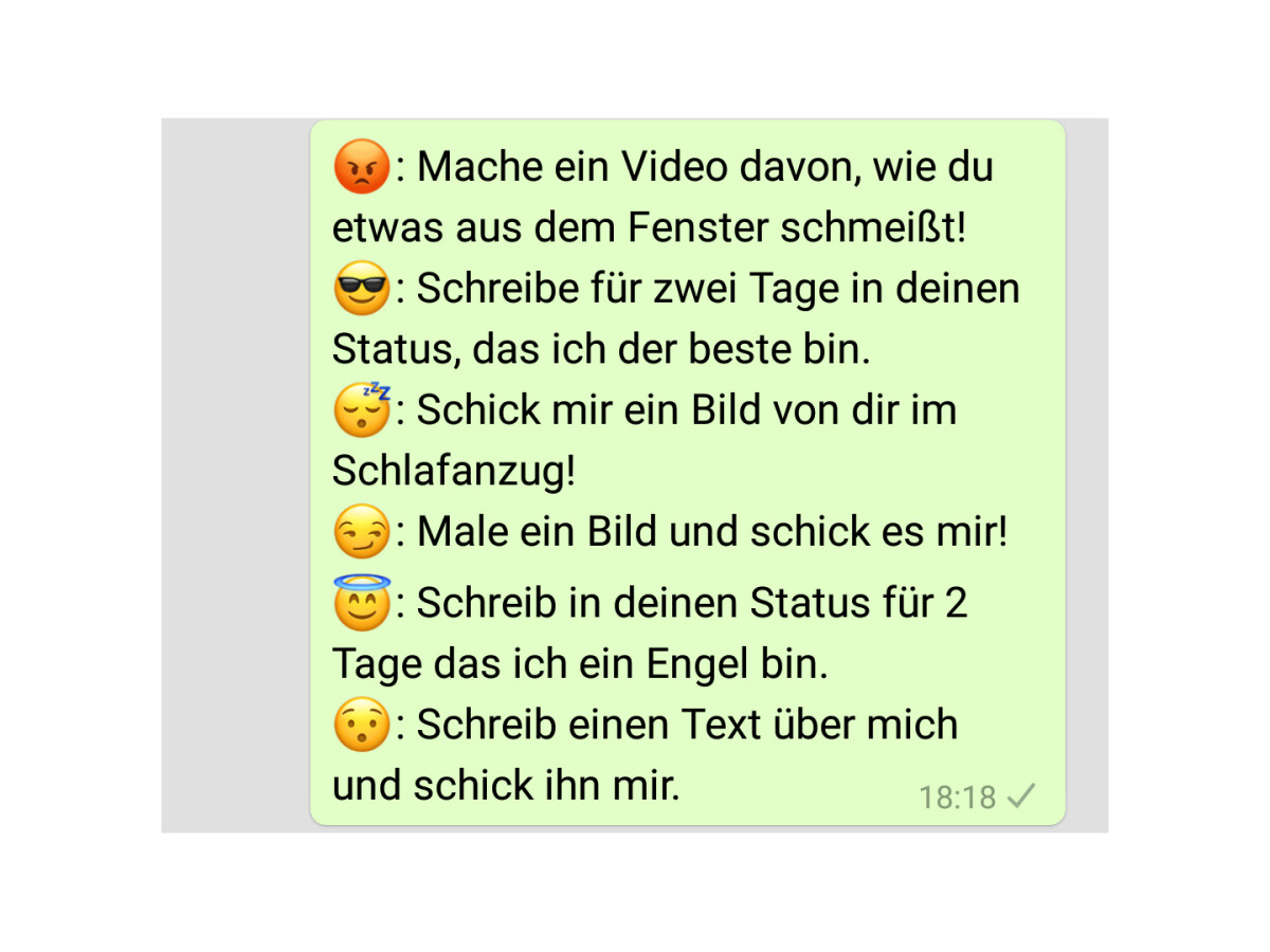 Spiele Whatsapp Status Vorlagen Zum Ankreuzen.