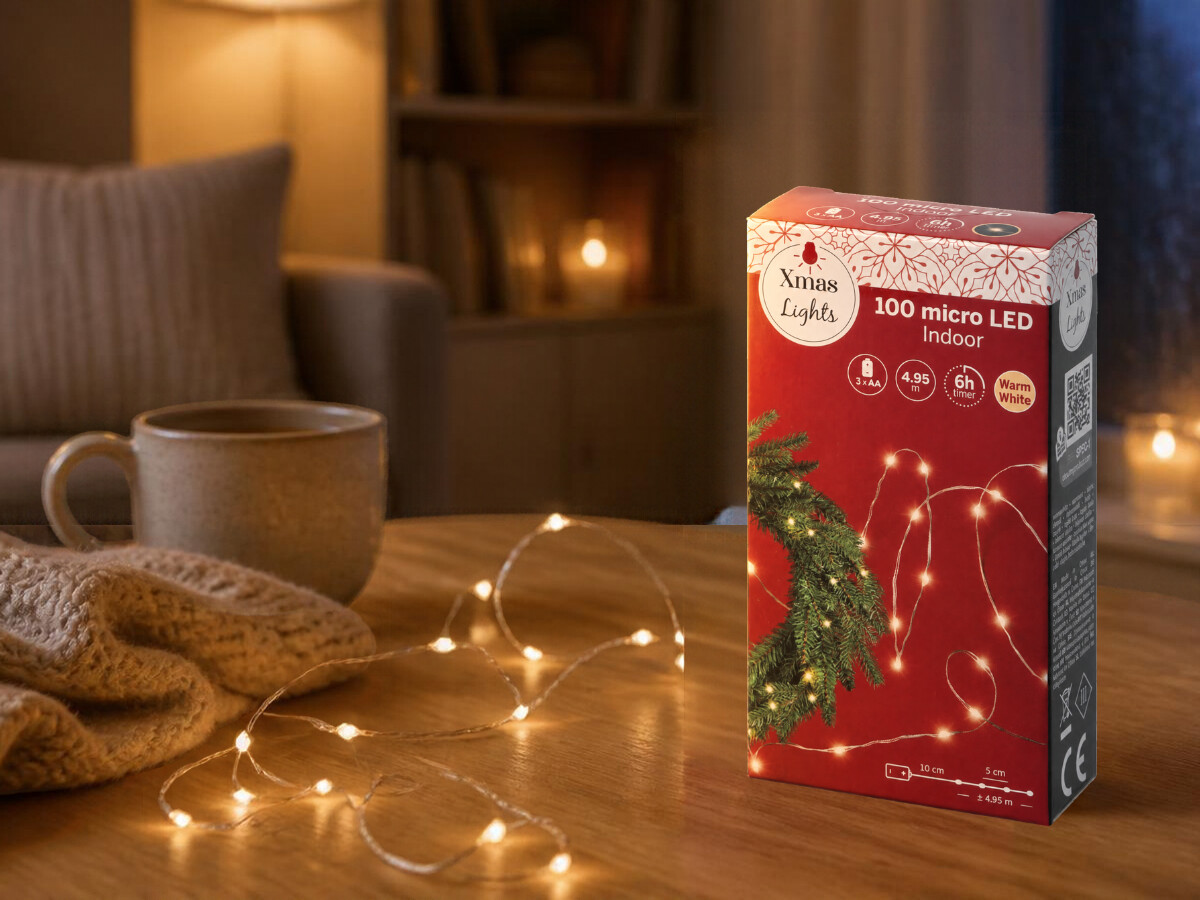 Lichterkette für 99 Cent bei Action: 5 Meter, 100 LEDs - aber nur bis 13. Oktober