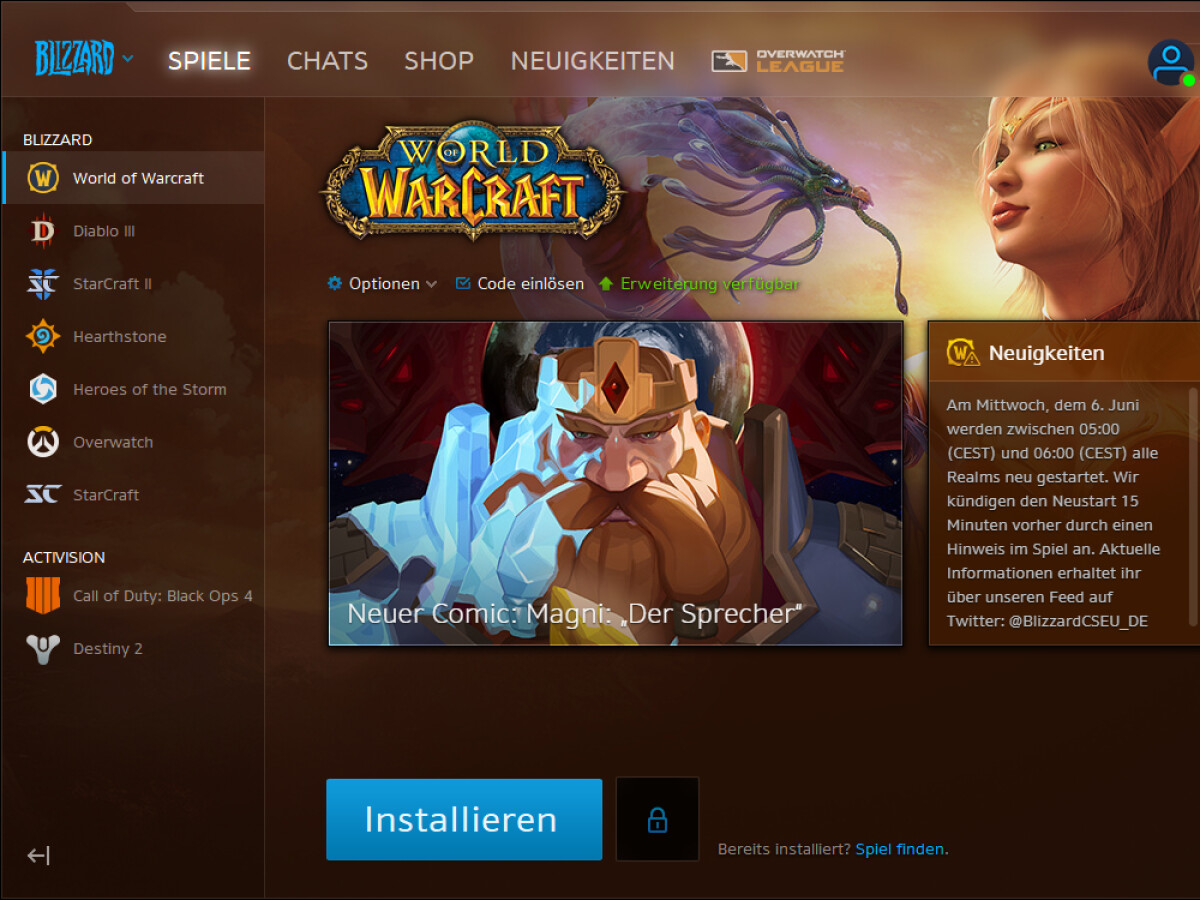 Download Blizzard Battle.net 1.16.0 for Windows 