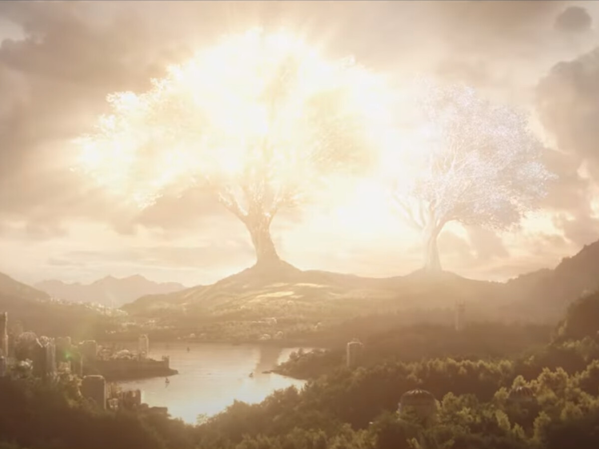 The Lord of the Rings - The Rings of Power: The Two Trees of Valinor, Laurelin and Telperion.