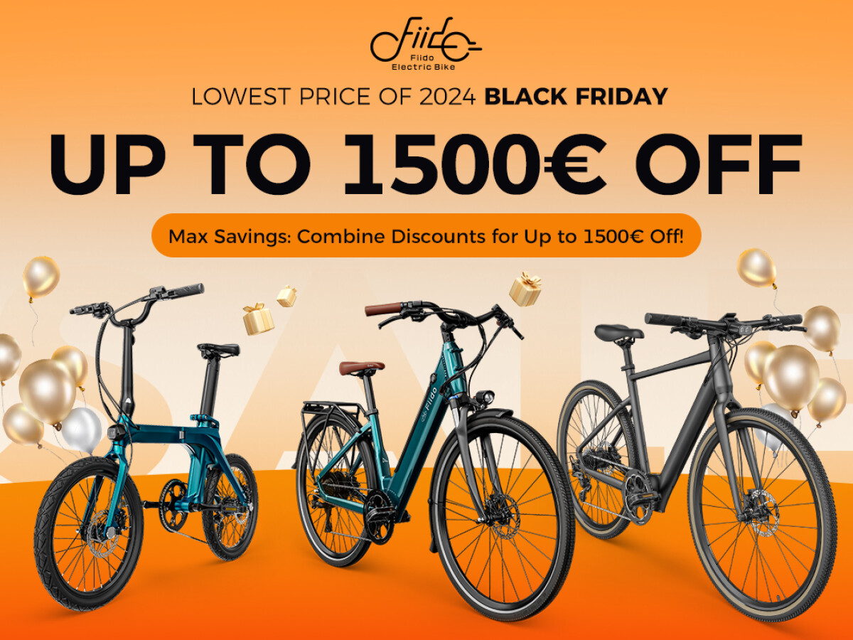 Black Friday bei Fiido E Bikes gibt es hier schon im Vorfeld mit massiven Rabatten NETZWELT