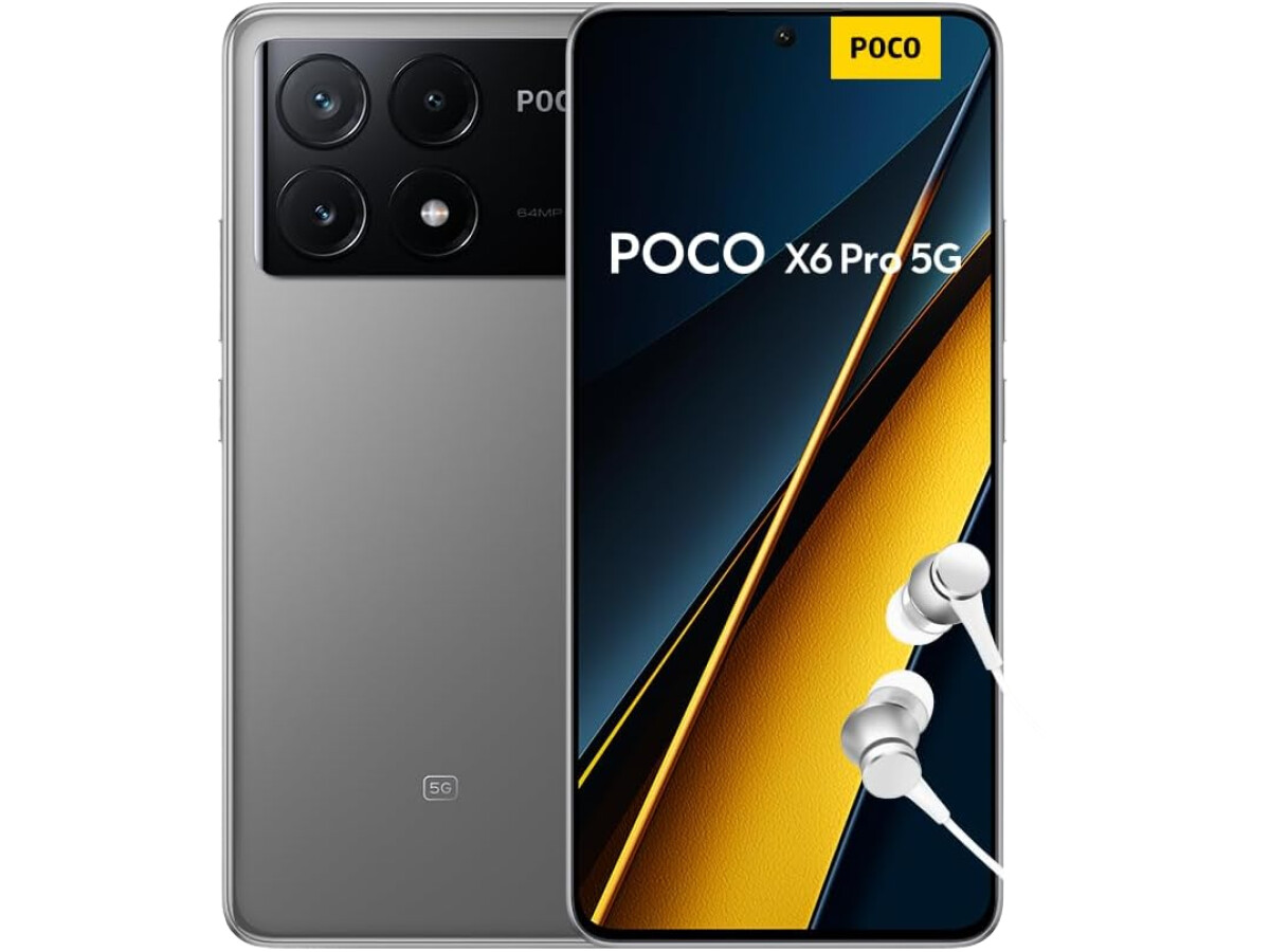 Poco X6 Pro 5G |  12GB RAM and 512GB storage