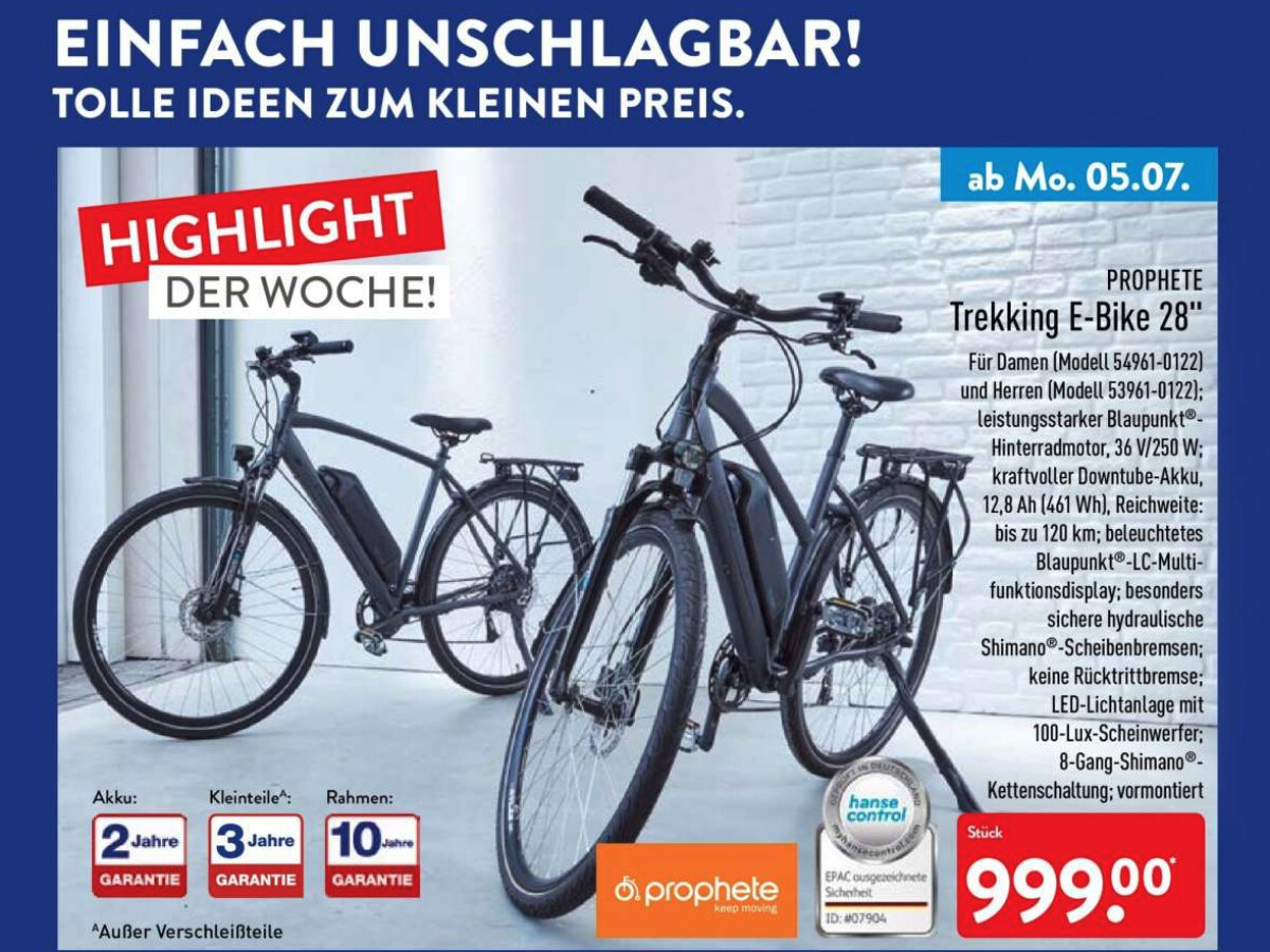 E Bikes At Aldi Why We Recommend A Quick Walk To The Branch This Time Newsylist Com