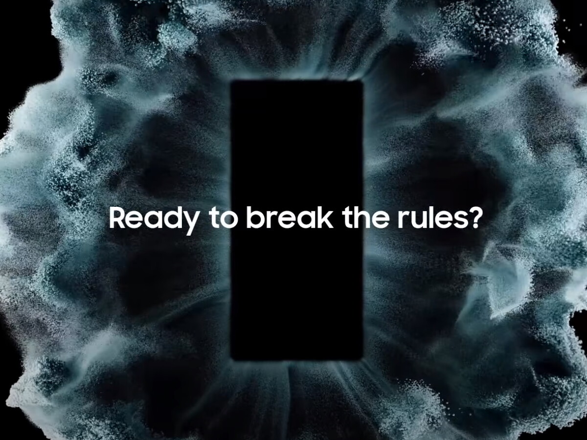 Mit diesem Teaser wirbt Samsung für das Unpacked Event.