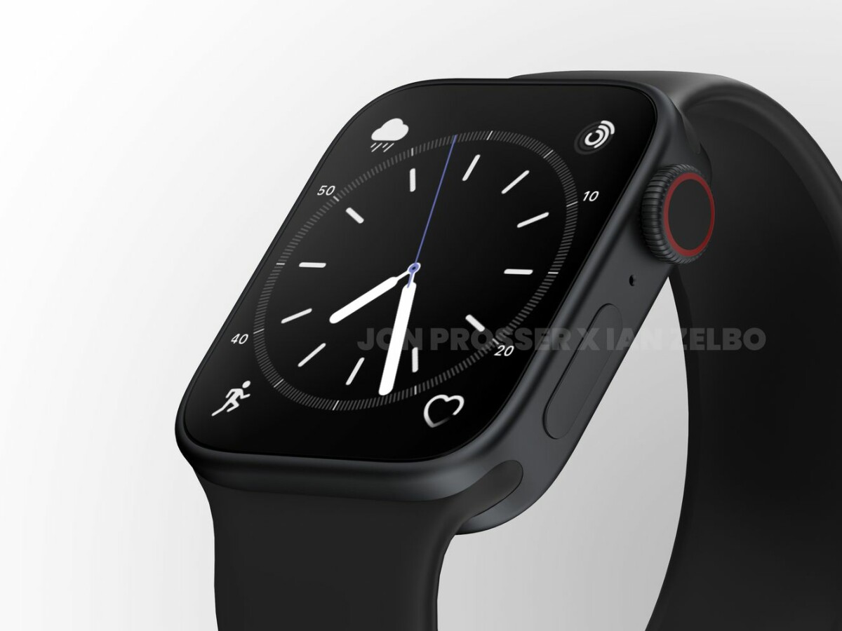 The Apple Watch 8 is said to have a flat display.