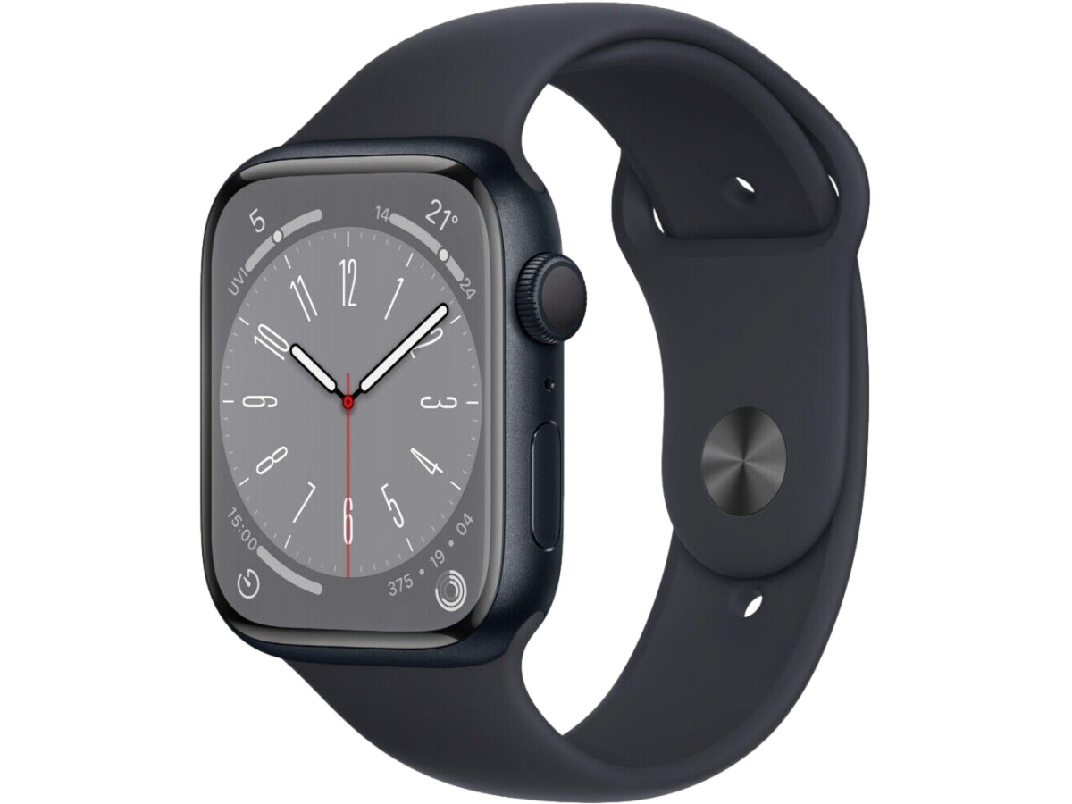 Apple Watch Serie 8 Medianoche 45 mm