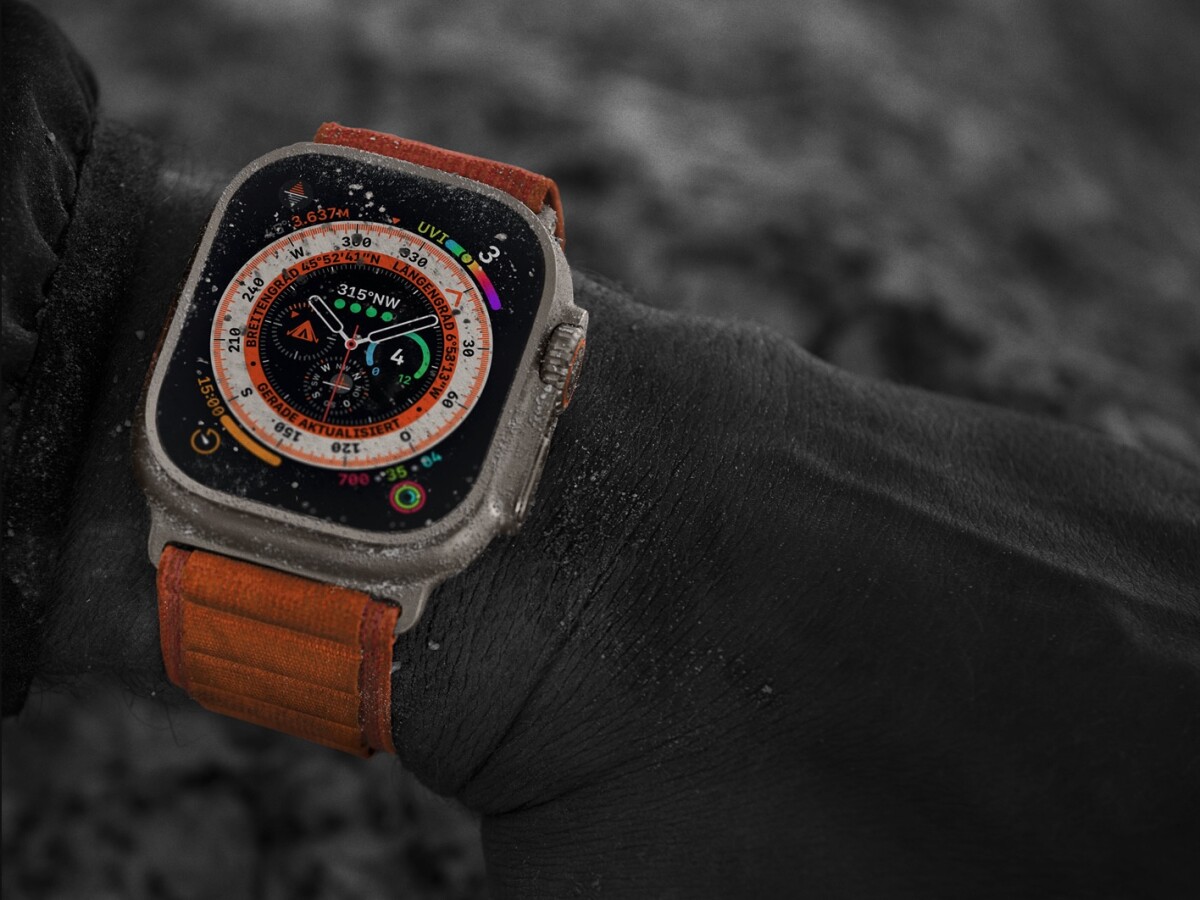 El nuevo Apple Watch Ultra tiene una aplicación de brújula renovada.  Puedo usar eso.