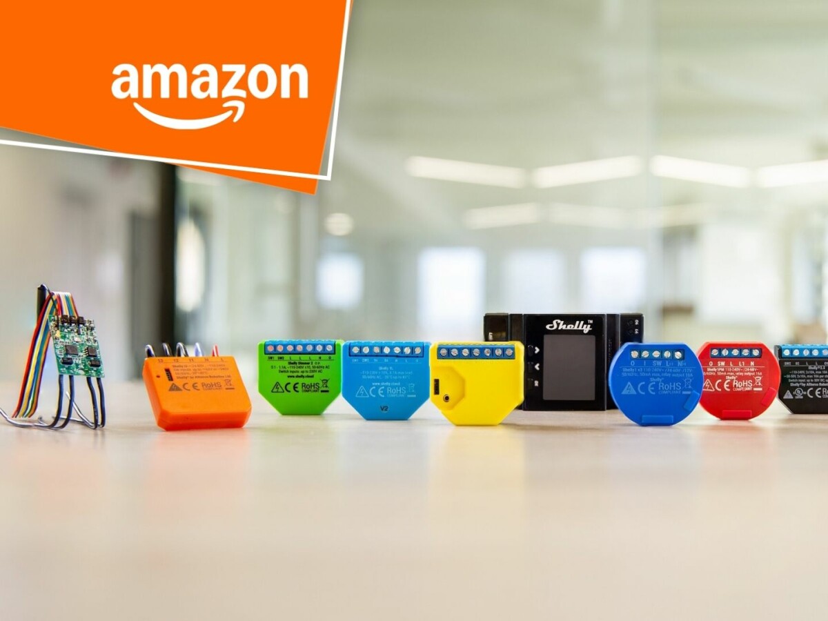 Jetzt ab 18,76 Euro bei Amazon: Shellys machen Schalter, Steckdosen und Rollos im Handumdrehen smart